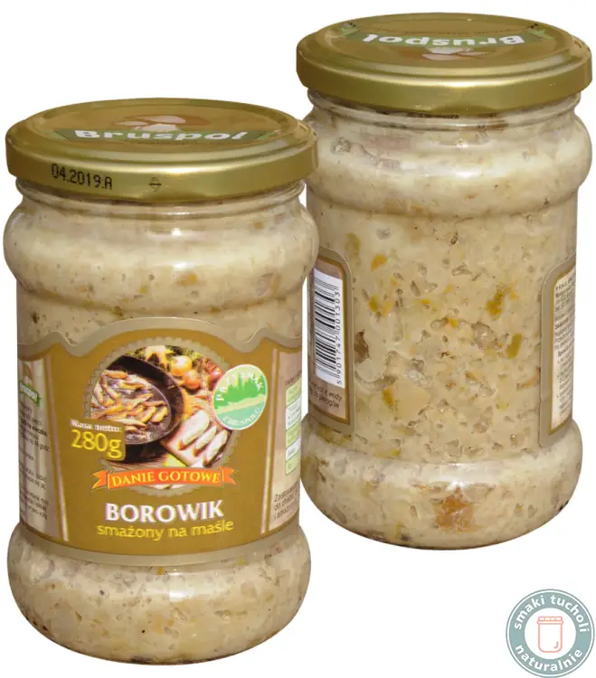 Borowik smażony na maśle 280g - Bruspol