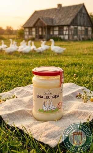 Smalec Gęsi 300ml sadełkowy biały - DESMAL