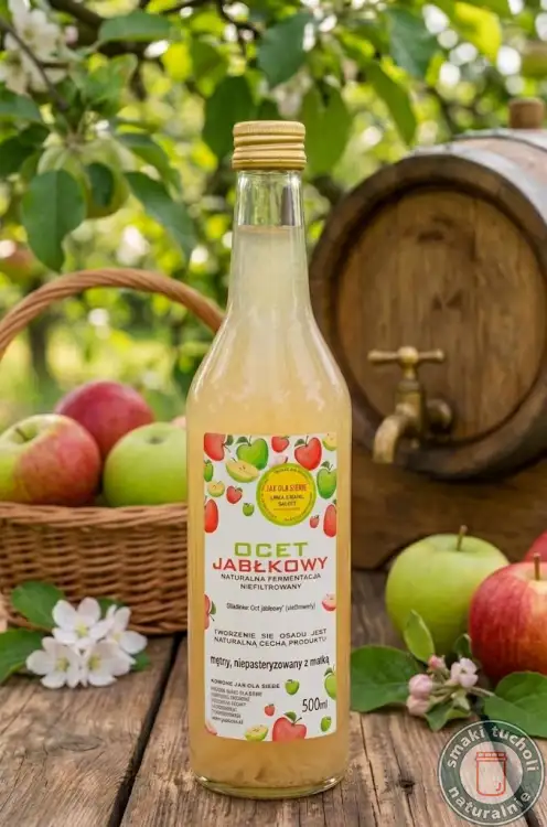 ocet jabłkowy jak dla siebie 500ml