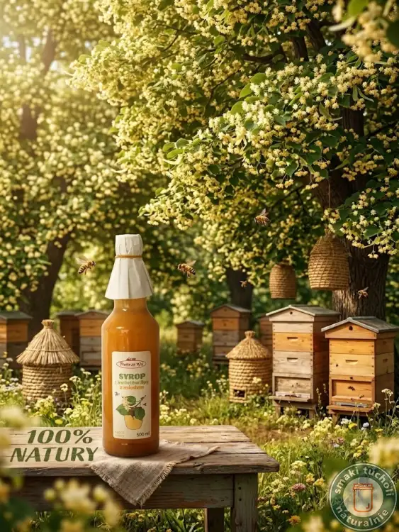 syrop z kwiatów lipy z miodem