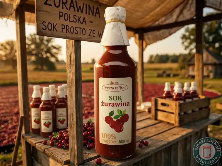 Sok z żurawiny 100% NFC 500ml