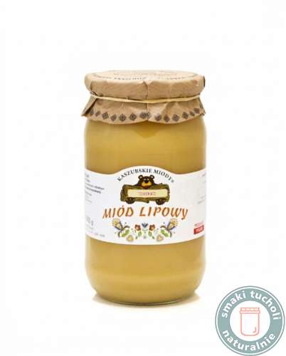 Miód Lipowy 1000g Kaszubskie Miody