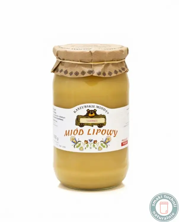 Miód Lipowy 1000g Kaszubskie Miody