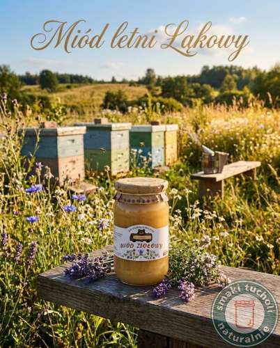 Miód Ziołowy letni łakowy Kaszubskie Miody