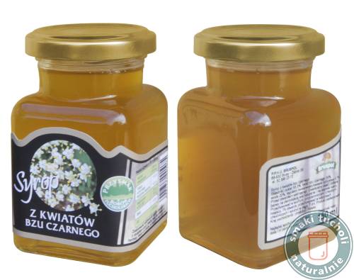 Syrop z Kwiatów Bzu Czarnego 150ml - Bruspol