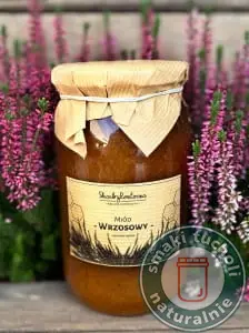 Miód Wrzosowy czysty 1000g - Skarby Roztocza