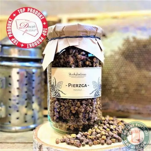 Pierzga pszczela 450g - SKARBY ROZTOCZA