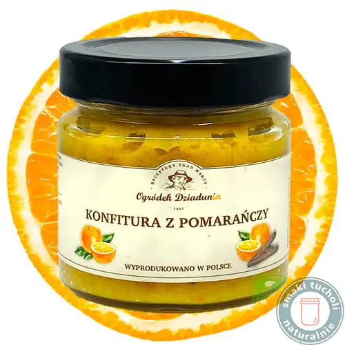 Konfitura z Pomarańczy 210g - Ogródek Dziadunia