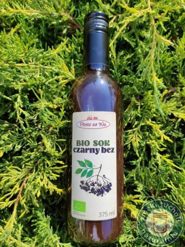 Sok z owoców czarnego bzu ekologiczny 375ml