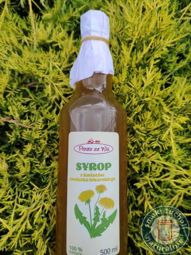 Syrop z kwiatów Mniszka lekarskiego 500ml