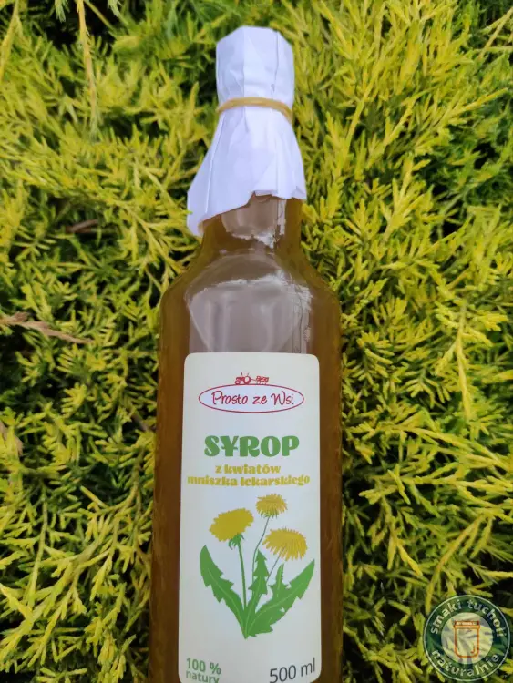Syrop z kwiatów Mniszka lekarskiego 500ml
