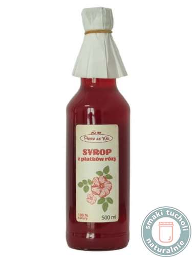 Syrop z płatków Róży 500ml