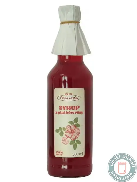 Syrop z płatków Róży 500ml