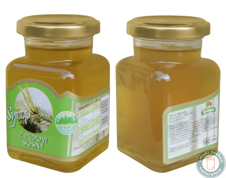 Syrop z Pędów Sosny 150ml - Bruspol