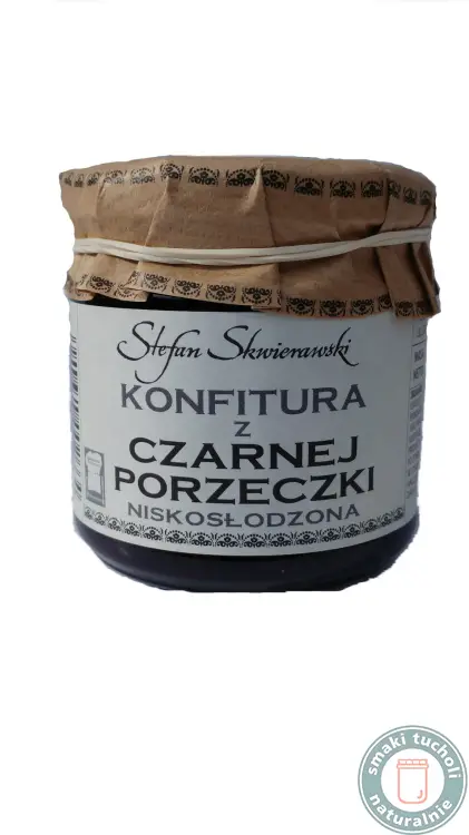 Konfitura z Czarnej Porzeczki 200g - Stefan Skwierawski