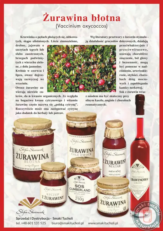 Żurawina Błotna 200g - Stefan Skwierawski